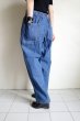 画像8: RELAX FIT       リラックスフィット ”NPID Denim Beachslacks”リラックスデニムパンツ・ストーンウォッシュブルー (8)