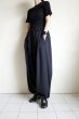 画像14: Blanc YM       Wool Gabardine Adjustment Pants・black (14)