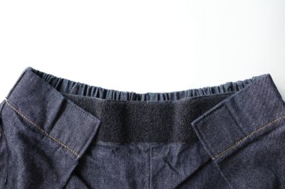 画像1: RELAX FIT       リラックスフィット ”NPID Denim Beachslacks”リラックスデニムパンツ・ワンウォッシュブルー