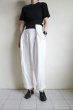 画像14: RELAX FIT       リラックスフィット ”NPID Denim Beachslacks”リラックスデニムパンツ・ホワイト (14)