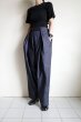 画像10: RELAX FIT       リラックスフィット ”NPID Denim Beachslacks”リラックスデニムパンツ・ワンウォッシュブルー (10)