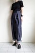 画像14: RELAX FIT       リラックスフィット ”NPID Denim Beachslacks”リラックスデニムパンツ・ワンウォッシュブルー (14)