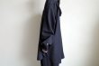 画像8: Blanc YM       Wool Gabardine Wide Shirt・black (8)