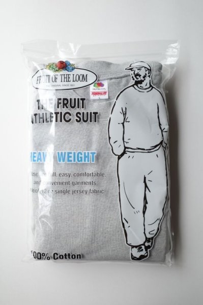 画像1: FRUIT OF THE LOOM        × 金子恵治 ATHLETIC SUIT "SUPER HEAVYWEIGHT"・GRAY (1)