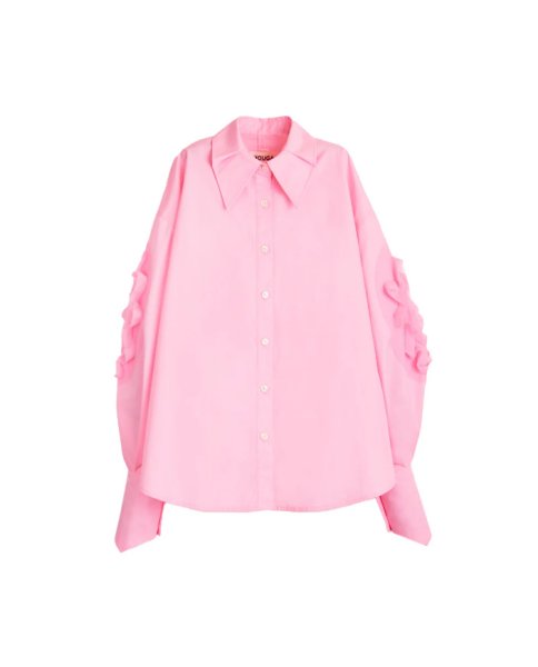 画像1: HOUGA       grass blouse・PINK (1)