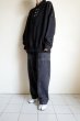 画像13: PHINGERIN       フィンガリン  DOUBLE HENLEY SWEATSHIRT・BLACK (13)