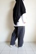 画像18: PHINGERIN       フィンガリン  DOUBLE HENLEY SWEATSHIRT・BLACK (18)