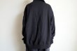 画像11: PHINGERIN       フィンガリン  DOUBLE HENLEY SWEATSHIRT・BLACK (11)