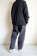 画像15: PHINGERIN       フィンガリン  DOUBLE HENLEY SWEATSHIRT・BLACK (15)