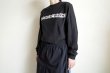 画像14: renewces       "short length long sleeveT-sh"・BLACK (14)