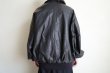 画像10: ssstein         LEATHER ZIP SHORT JACKET・BLACK (10)