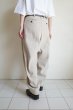 画像10: AXIS      3 Tucks Tapered Pants・NATURAL (10)