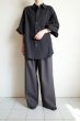 画像14: AXIS       Volume Sleeve Shirts・BLACK (14)