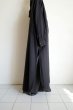 画像13: AXIS       Maxi Length Shirts・BLACK (13)