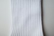 画像9: TAKAHIROMIYASHITATheSoloist.       middleweight ribbed mid socks.・white (9)