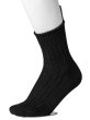 画像2: TAKAHIROMIYASHITATheSoloist.       heavyweight ribbed low socks.・black (2)