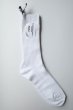 画像6: TAKAHIROMIYASHITATheSoloist.       middleweight ribbed mid socks.・white (6)