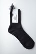 画像6: TAKAHIROMIYASHITATheSoloist.       middleweight ribbed low socks.・black (6)