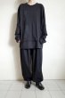 画像11: Fujimoto       Veiled L/S&H/S T・BLACK (11)