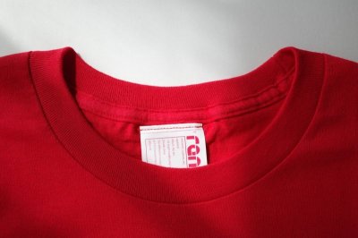 画像1: renewces       "a slightly different box silhouette long sleeve T-sh"・attack of youth RED