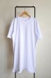 画像1: renewces       "The type2 T-sh DRESS"・E.S.C white×off white (1)