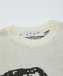 画像3: BAL         JACQUARD COTTON CREWNECK SWEATER・white (3)