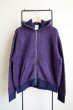 画像2: fluss       teddy zip up hoodie (2)