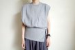 画像6: HeRIN.CYE       Compact cut vest・gray (6)