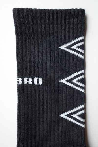 画像1: BAL       UMBRO JACQUARD SOCKS・black