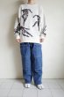 画像12: BAL         JACQUARD COTTON CREWNECK SWEATER・white (12)