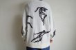 画像11: BAL         JACQUARD COTTON CREWNECK SWEATER・white (11)