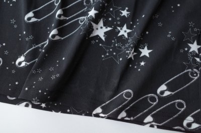 画像3: WATARU TOMINAGA       powernet long sleeve T-shirt・safety pin&star