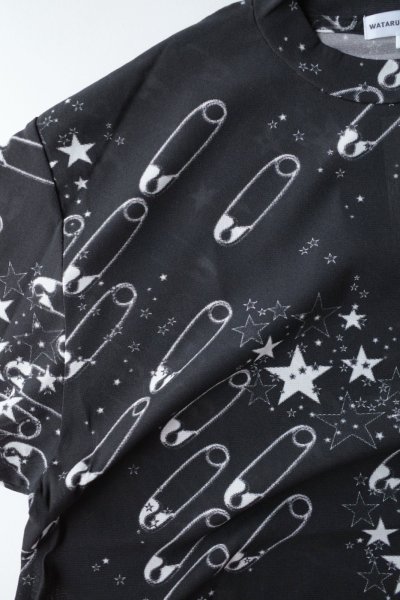 画像2: WATARU TOMINAGA       powernet long sleeve T-shirt・safety pin&star