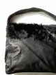 画像5: ssstein         SHEEP FUR FLAP SHOULDER BAG・BLACK×BLACK (5)