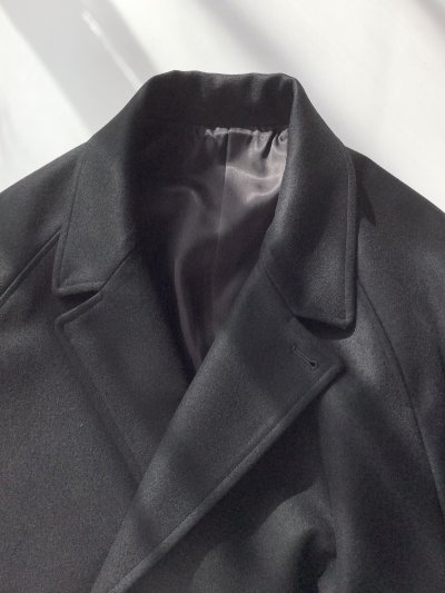 画像1: ssstein         OVERSIZED POCKET COAT・BLACK