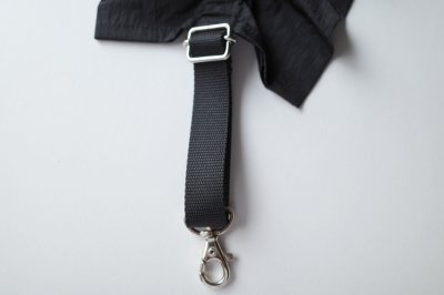 画像1: HOUGA       frill strap・BLACK