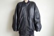 画像10: ssstein         LEATHER FLIGHT JACKET・BLACK (10)