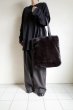 画像8: ssstein         ACRYLIC FUR TOTE BAG・GREY KHAKI (8)