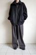 画像14: ssstein         MELTON ZIP UP BLOUSON・BLACK (14)