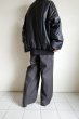 画像16: ssstein         LEATHER FLIGHT JACKET・BLACK (16)