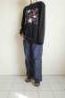 画像11: WATARU TOMINAGA       graphic long sleeve T-shirt・safety pin&star (11)