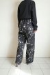 画像17: WATARU TOMINAGA       single pleat trousers・safety pin&star (17)