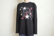 画像7: WATARU TOMINAGA       graphic long sleeve T-shirt・safety pin&star (7)