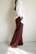 画像11: renewces       "bicolor 2 materials combi pants"・brick brown×brick brown (11)