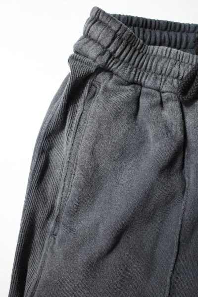 画像3: THE JEAN PIERRE       Pigmentdye Dove Sweat Trouser ・fade blk