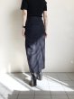 画像17: BELPER        OVERLAP STRAIGHT SKIRT・navy (17)