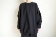 画像7: UNTRACE        SMOCK L/S ・BLACK (7)