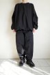 画像9: UNTRACE        SMOCK L/S ・BLACK (9)