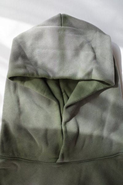 画像1: Y,IWO       Hardwear Washed Hoodies・washed army green