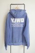 画像2: Y,IWO       Hardwear Washed Hoodies・washed navy (2)